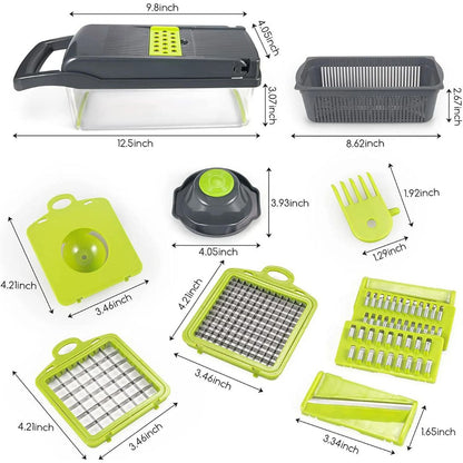 18-in-1 Multi-Function Vegetable Slicer
