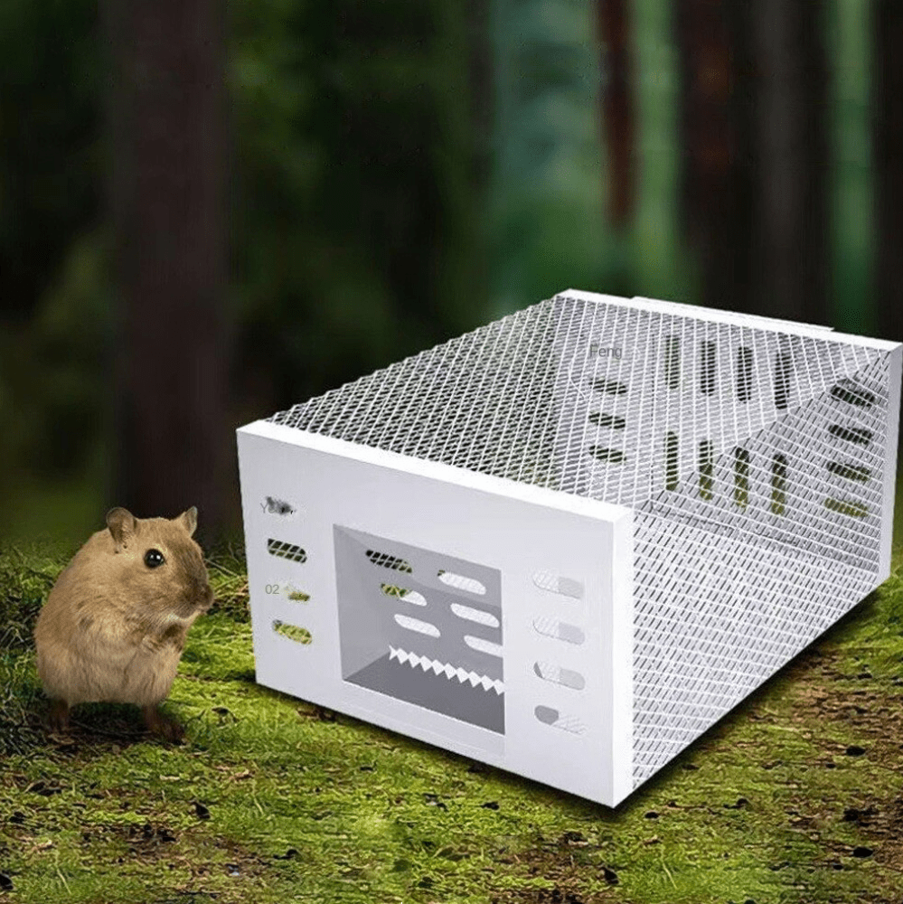 Reusable Humane Live-Catch Mouse Trap