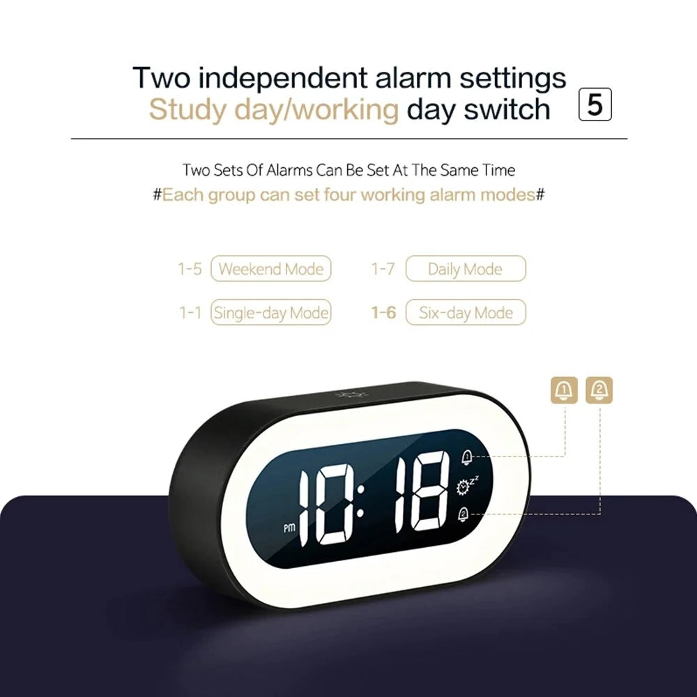 Sunrise Gentle Light Alarm Clock