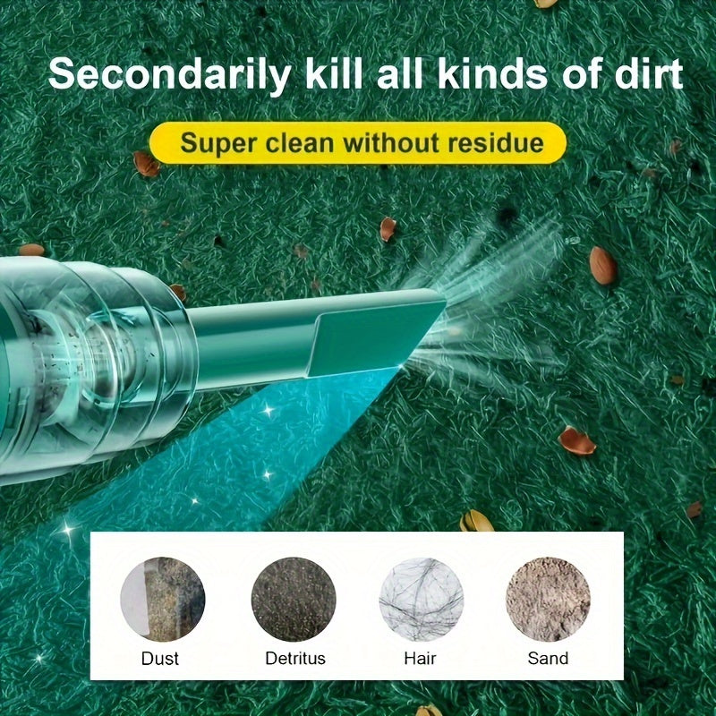 Cordless USB Vacuum for Car and Home