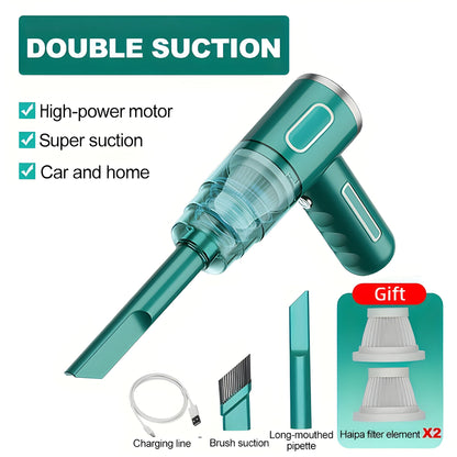 Cordless USB Vacuum for Car and Home