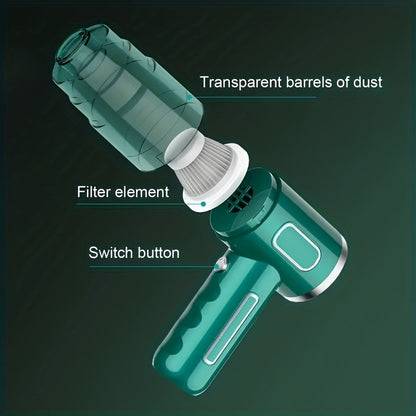 Cordless USB Vacuum for Car and Home