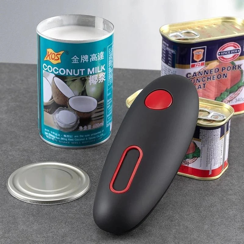 Hands-Free Automatic Can Opener for Kitchens