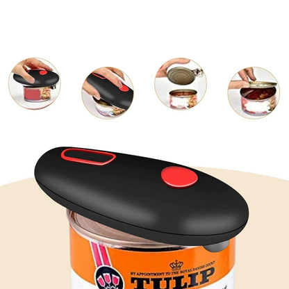 Hands-Free Automatic Can Opener for Kitchens