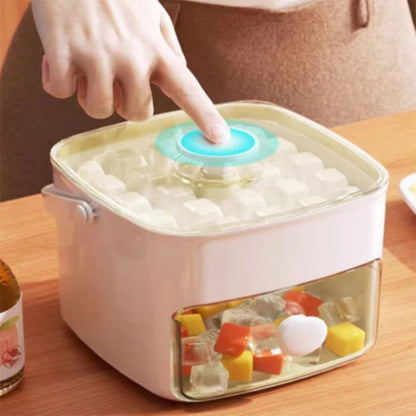 Push-Out Silicone Ice Cube Tray