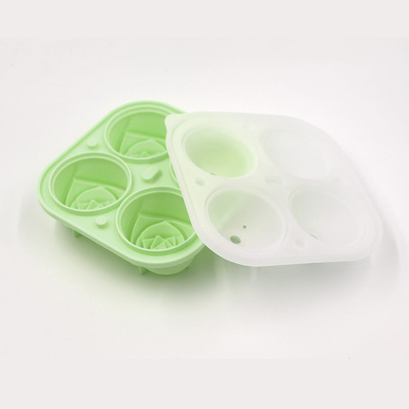 Push-Out Silicone Ice Cube Tray