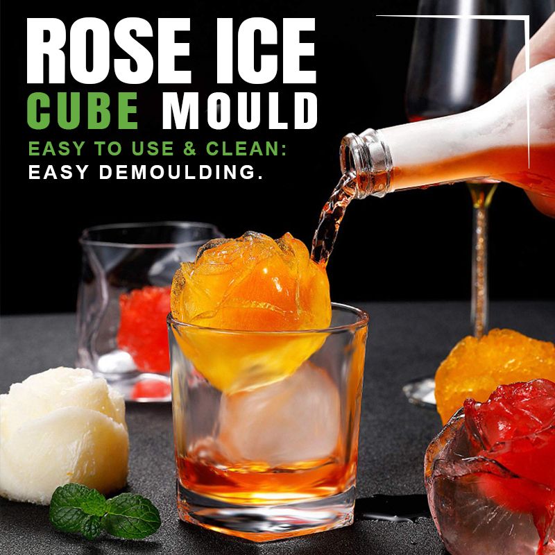 Push-Out Silicone Ice Cube Tray