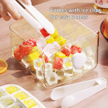 Push-Out Silicone Ice Cube Tray