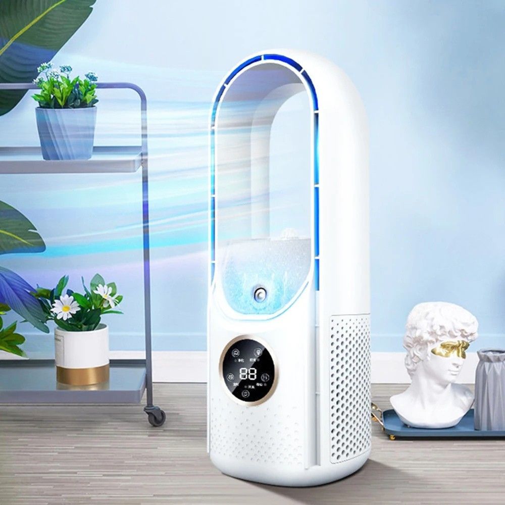 Bladeless Portable AC With LED Display