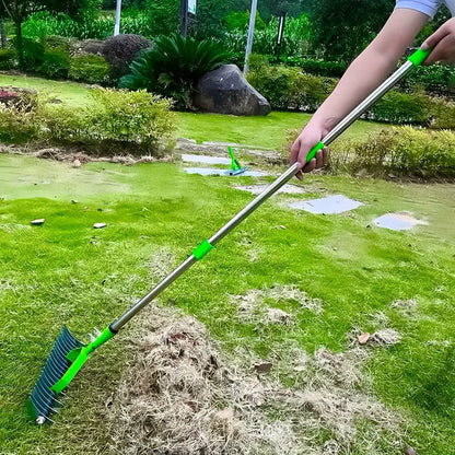 Long-Reach Thatch Rake for Healthier Lawns