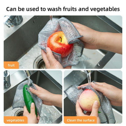 Reusable Microfiber Cleaning Cloths, 20 Pack