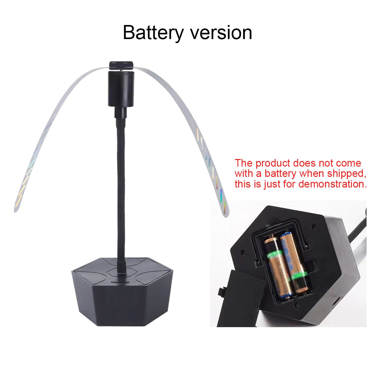 Outdoor Fly Repellent Fan for Picnic Tables