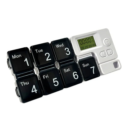 Smart Weekly Pill Organizer With Reminders