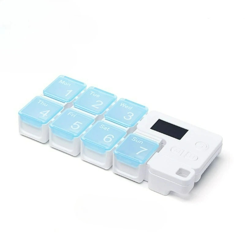 Smart Weekly Pill Organizer With Reminders