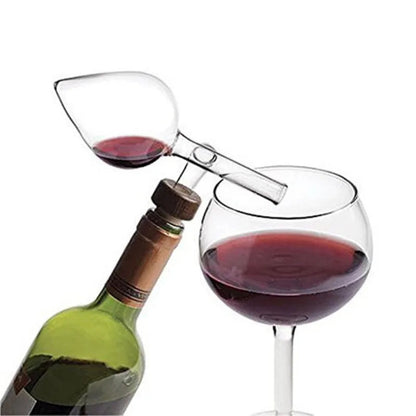 Elegant Glass Wine Aerator Decanter