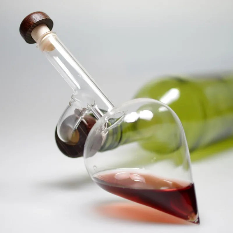 Elegant Glass Wine Aerator Decanter
