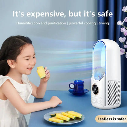 Bladeless Portable AC With LED Display