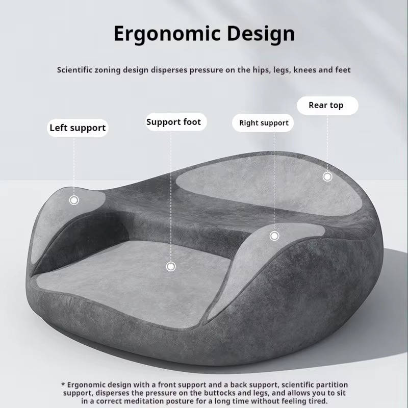 Comfortable Buckwheat Meditation Cushion
