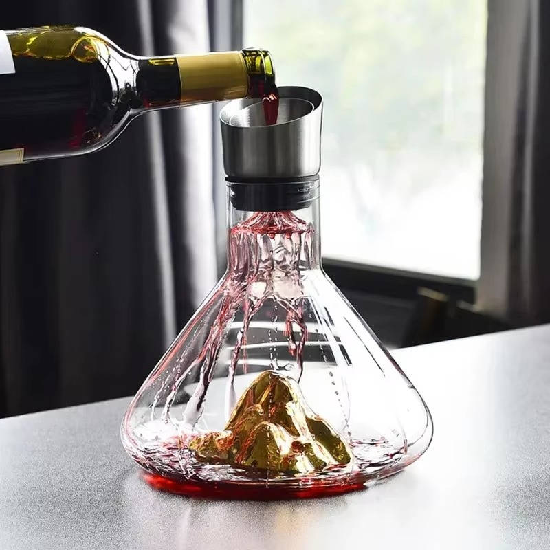 Crystal Wine Decanter Aerator Carafe