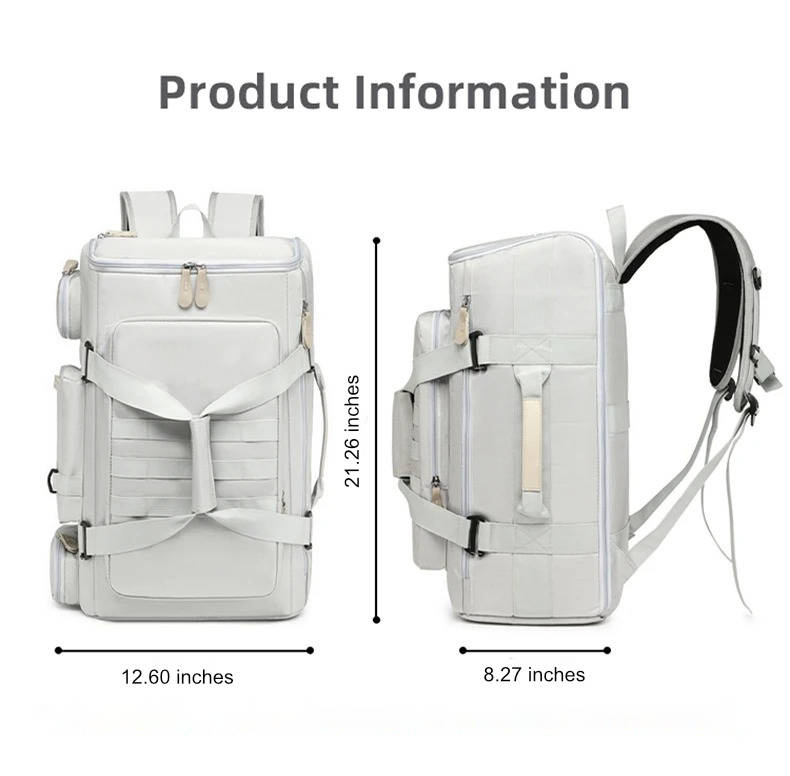Large-Capacity Travel Backpack for Long Trips