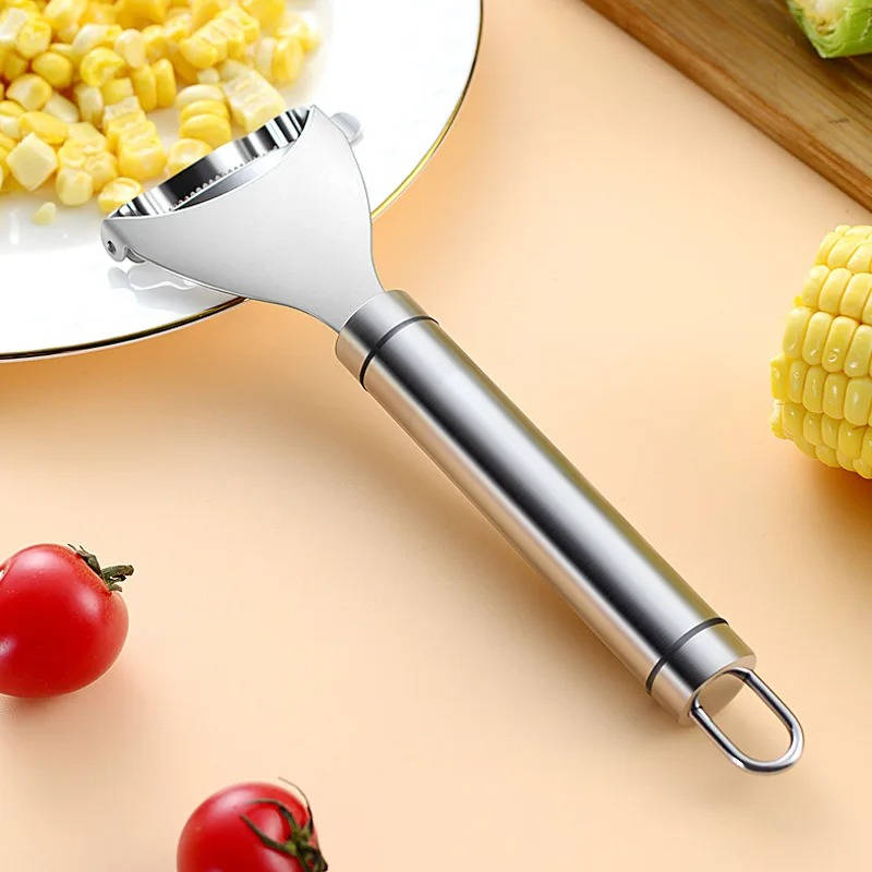 Quick Kernel-Off Corn Peeler