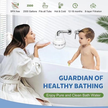 Purifying Bath Tub Water Filter
