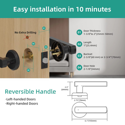 Smart Keyless Entry Door Lock