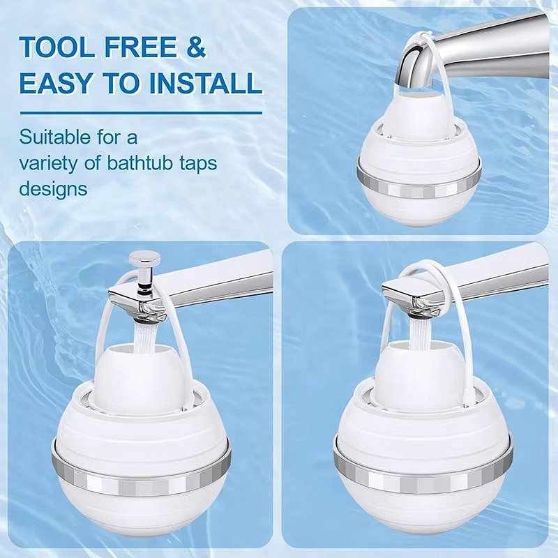 Purifying Bath Tub Water Filter