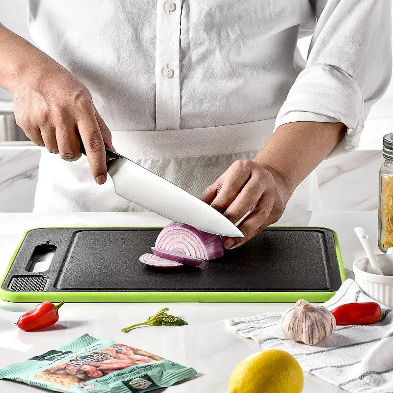 4-in-1 Cutting Board With Sharpener