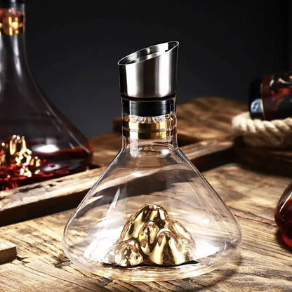 Crystal Wine Decanter Aerator Carafe