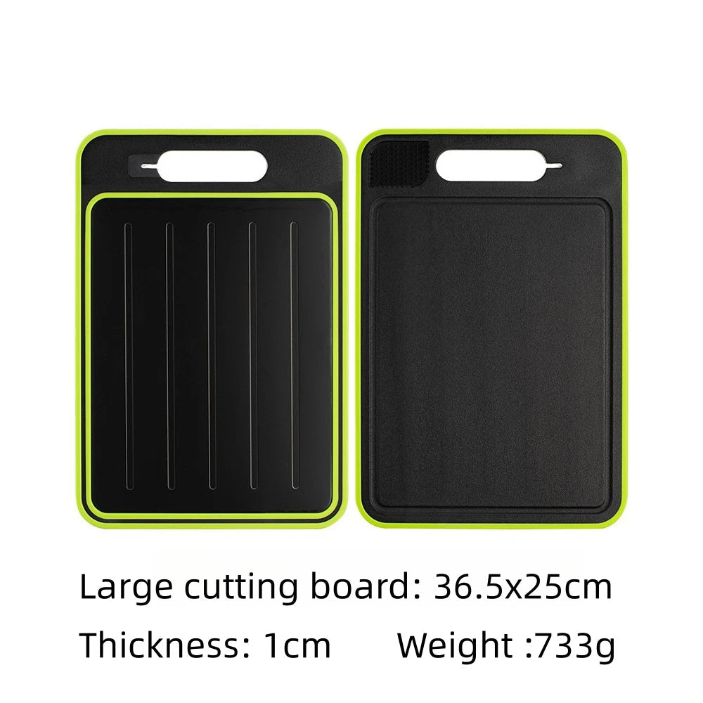 4-in-1 Cutting Board With Sharpener