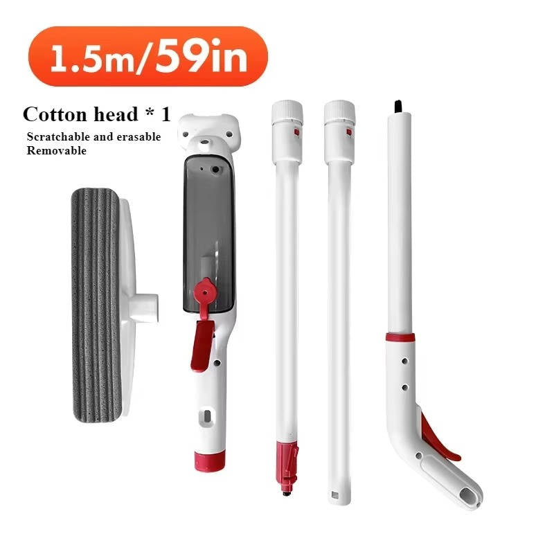Telescopic Long-Handle Window Cleaner