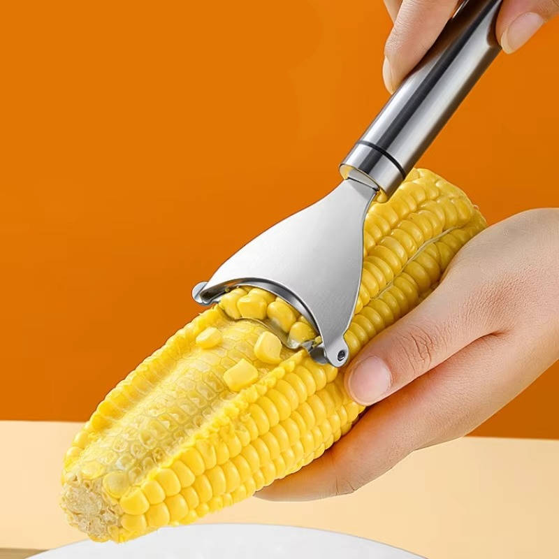 Quick Kernel-Off Corn Peeler