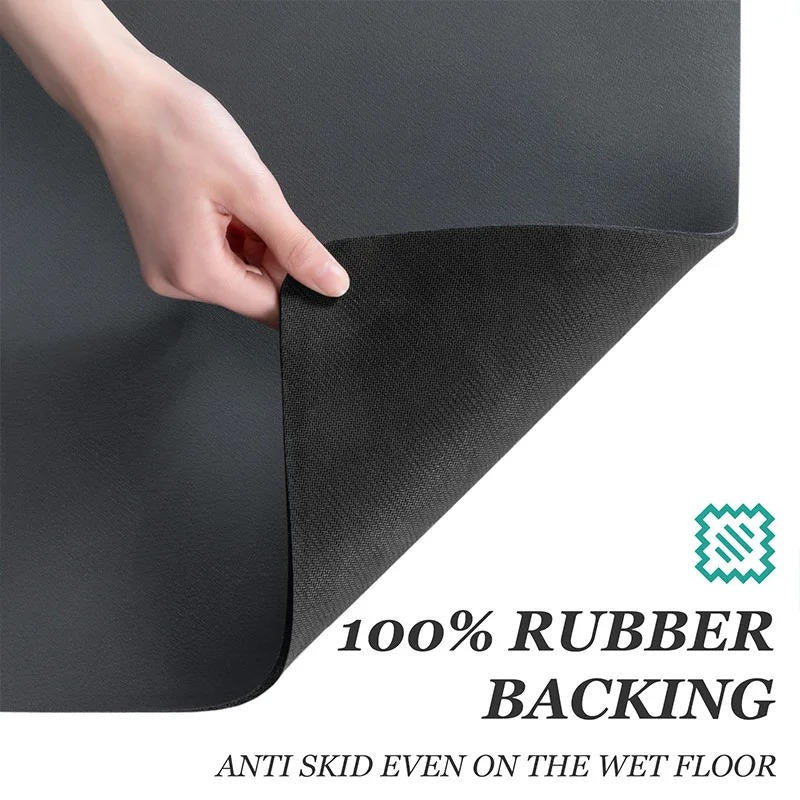 Super-Absorbent Kitchen Dish Drying Mat