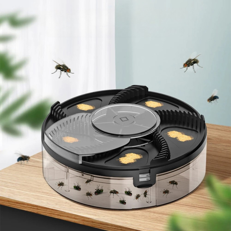 Automatic Fly Catcher for Fly-Free Rooms