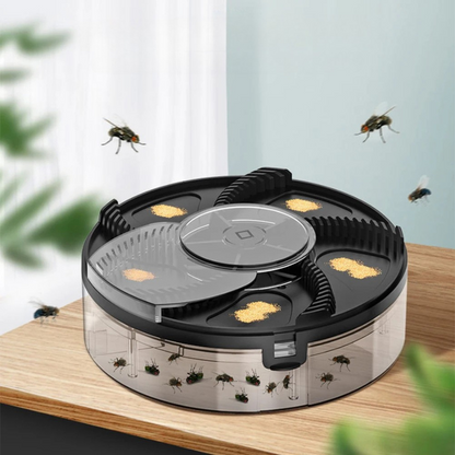Automatic Fly Catcher for Fly-Free Rooms