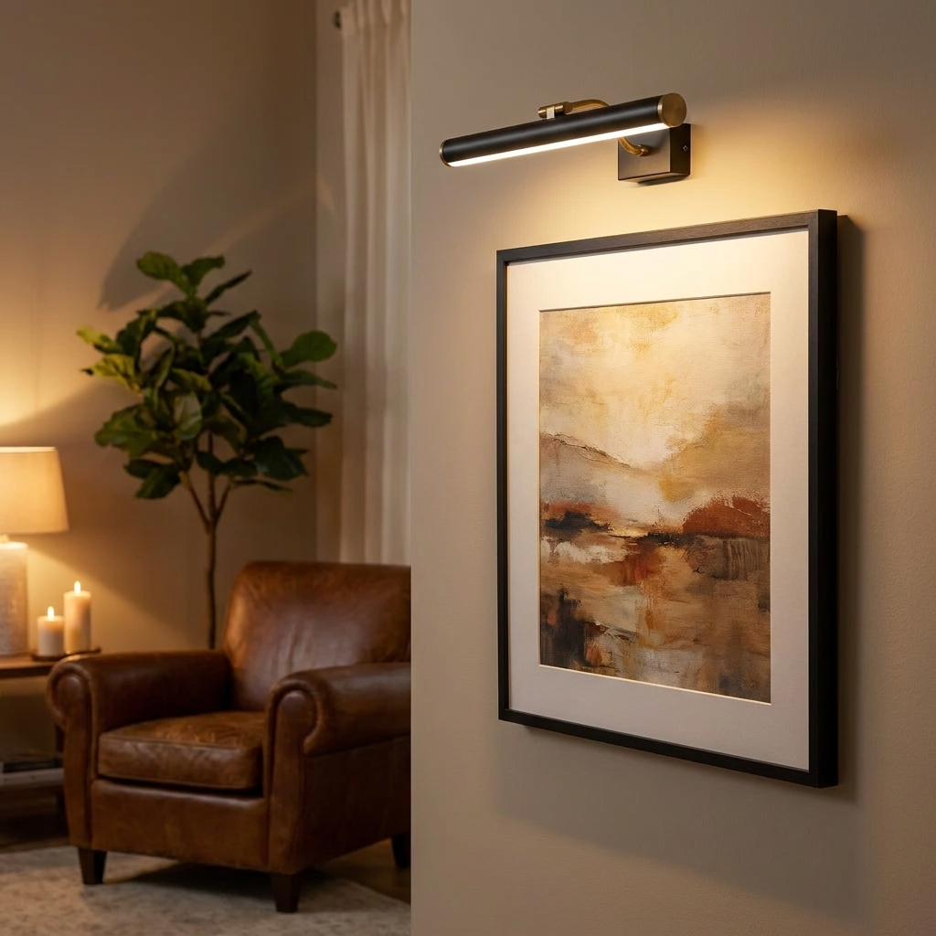 Wireless LED picture light lifestyle