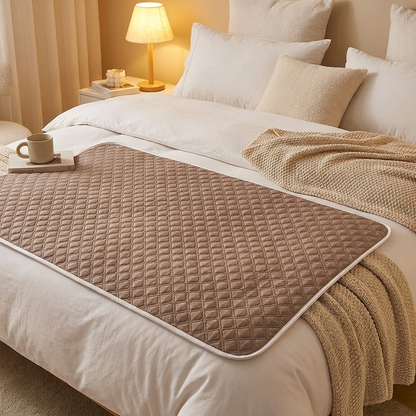Washable Incontinence Bed Protector on bed