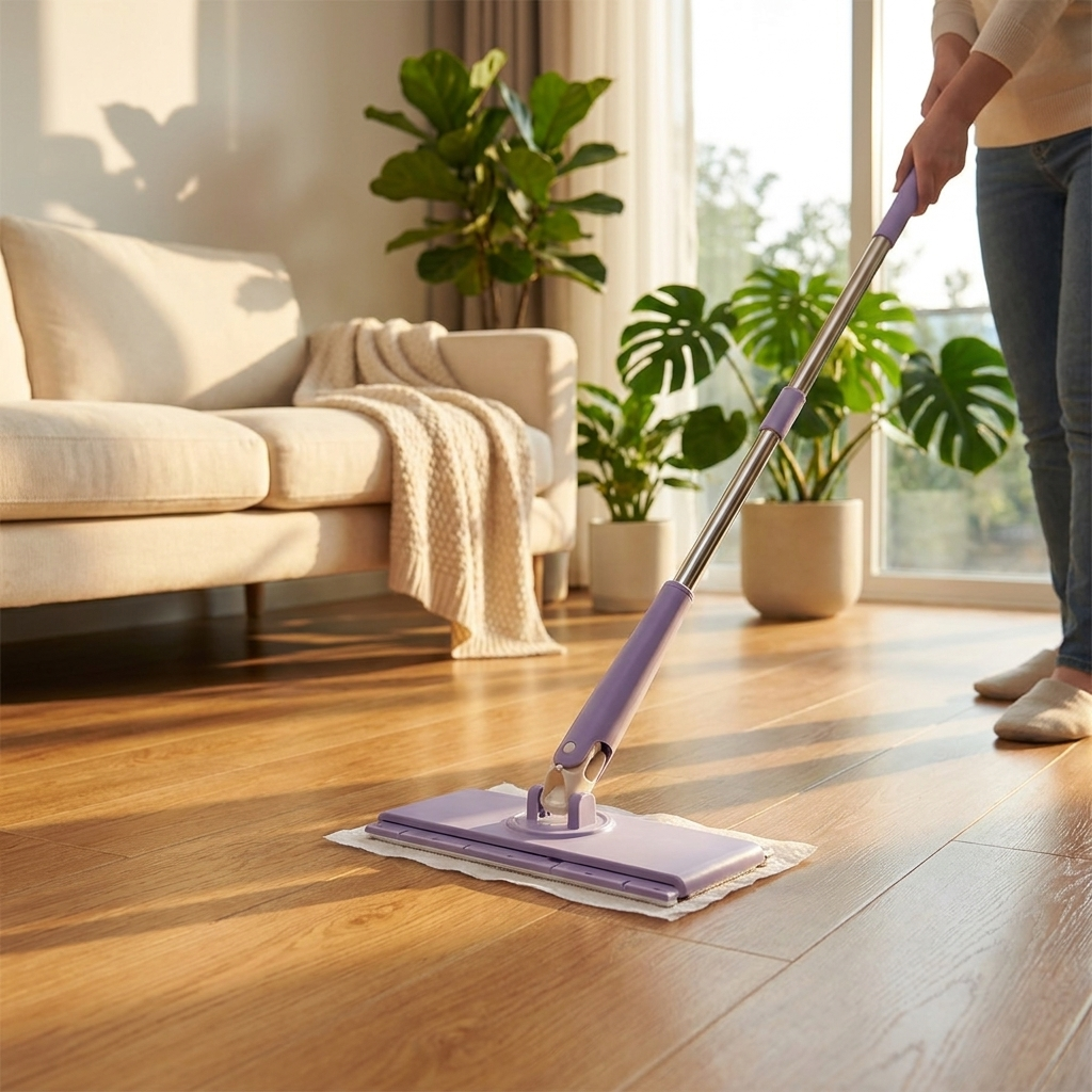 360 Rotating Practical Mop in use lifestyle