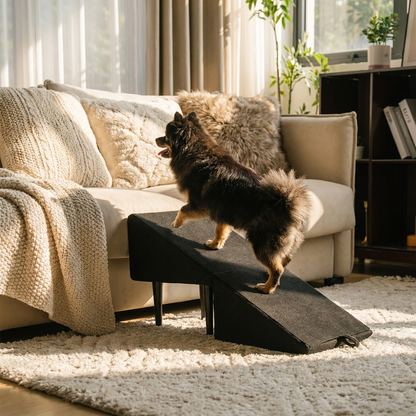 2-in-1 Dog Ramp and Step Stool in use lifestyle