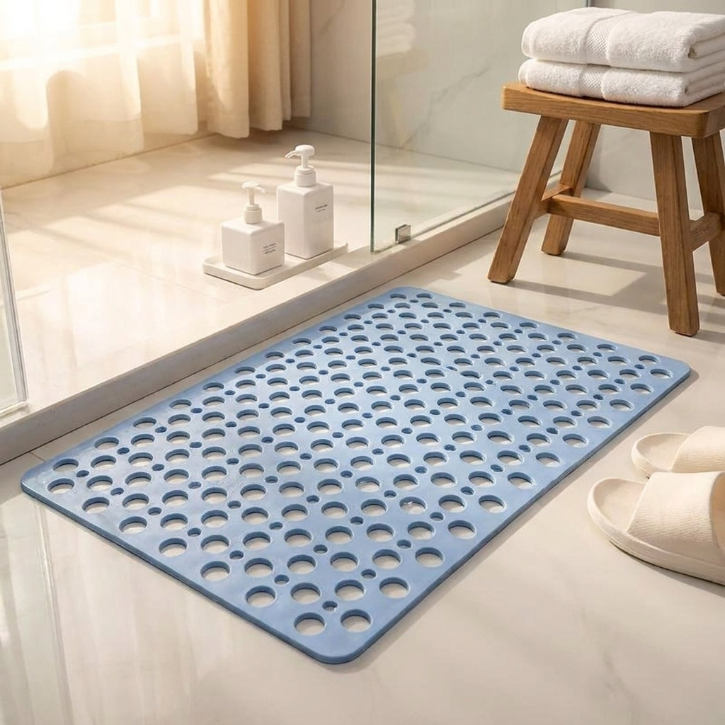 Non-slip bath mat lifestyle