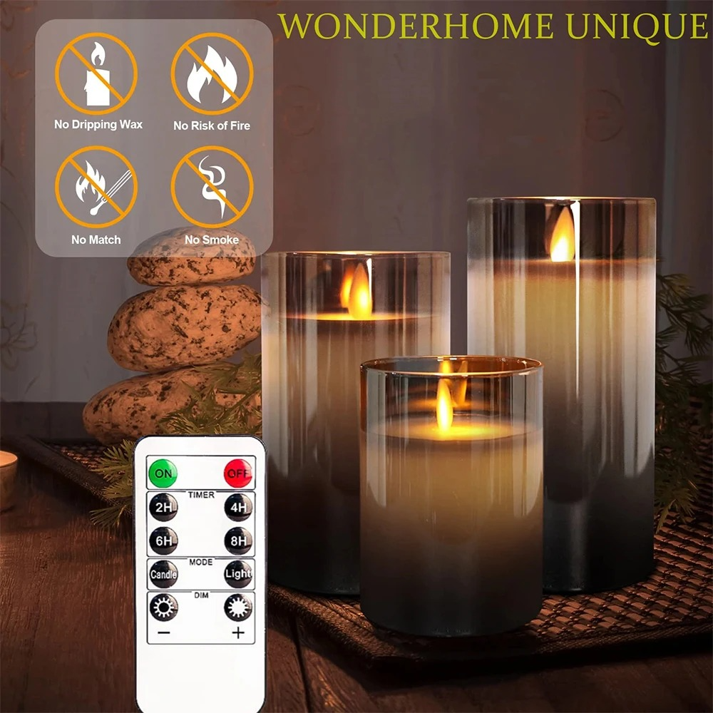 Flameless LED Candles With Remote