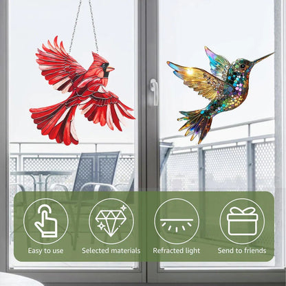 Hummingbird Suncatcher for Sparkling Window Decor