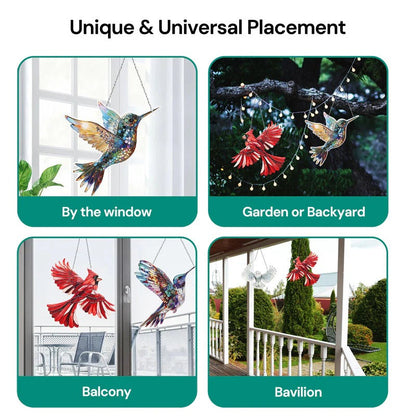 Hummingbird Suncatcher for Sparkling Window Decor