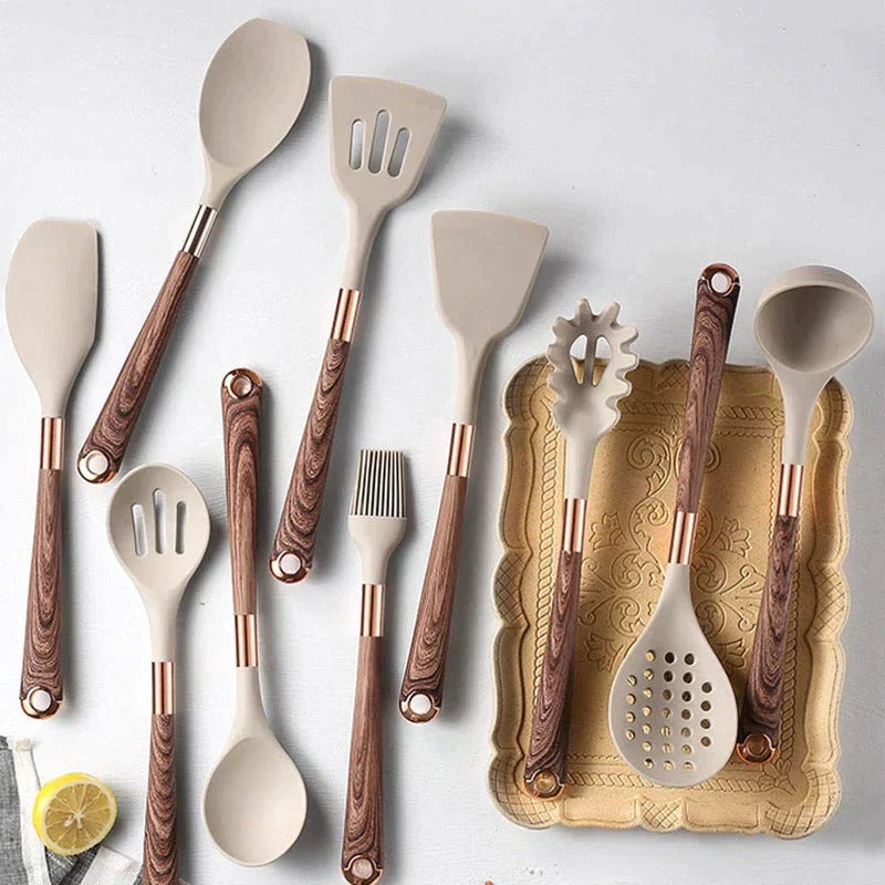 Complete Kitchen Utensil Cooking Set