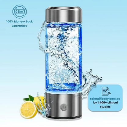 Portable Hydrogen-Rich Water Bottle