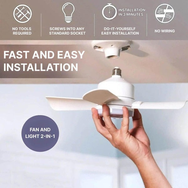 Whisper-Quiet Ceiling Fan