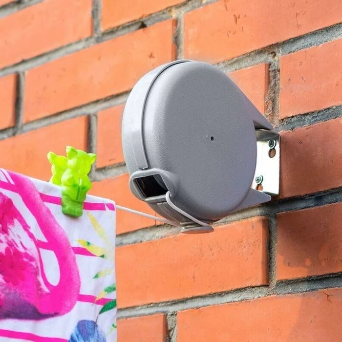 Retractable Wall-Mount Washing Line