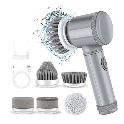 Turbo Rotating Power Spin Scrubber