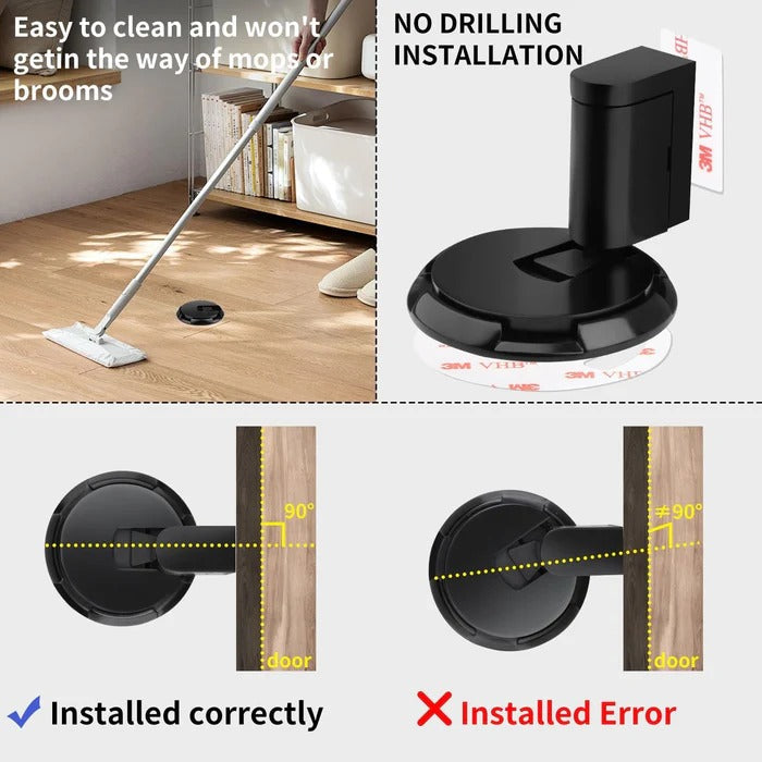 Heavy-Duty Adjustable Door Stopper